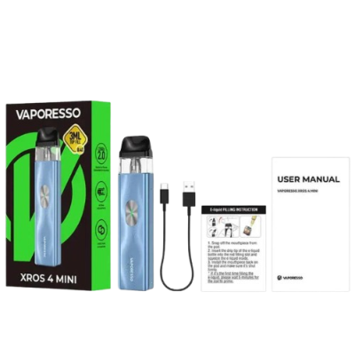 Vaporesso XROS 4 Mini Ice Purple (Фіолетовий, з картриджем) Багаторазовий POD